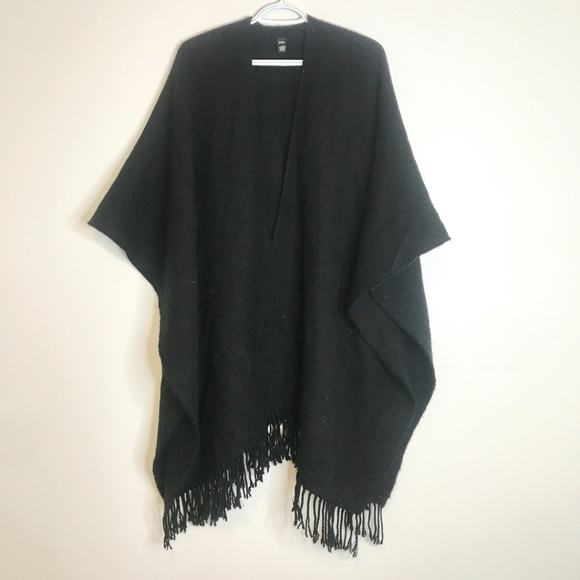 Indigo poncho - Picture 4 of 6